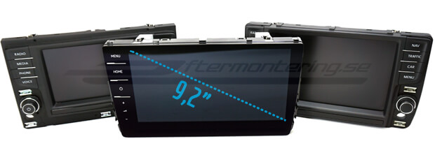 Volkswagen Discover Pro MIB 2.5 / 3 9.2 inch display